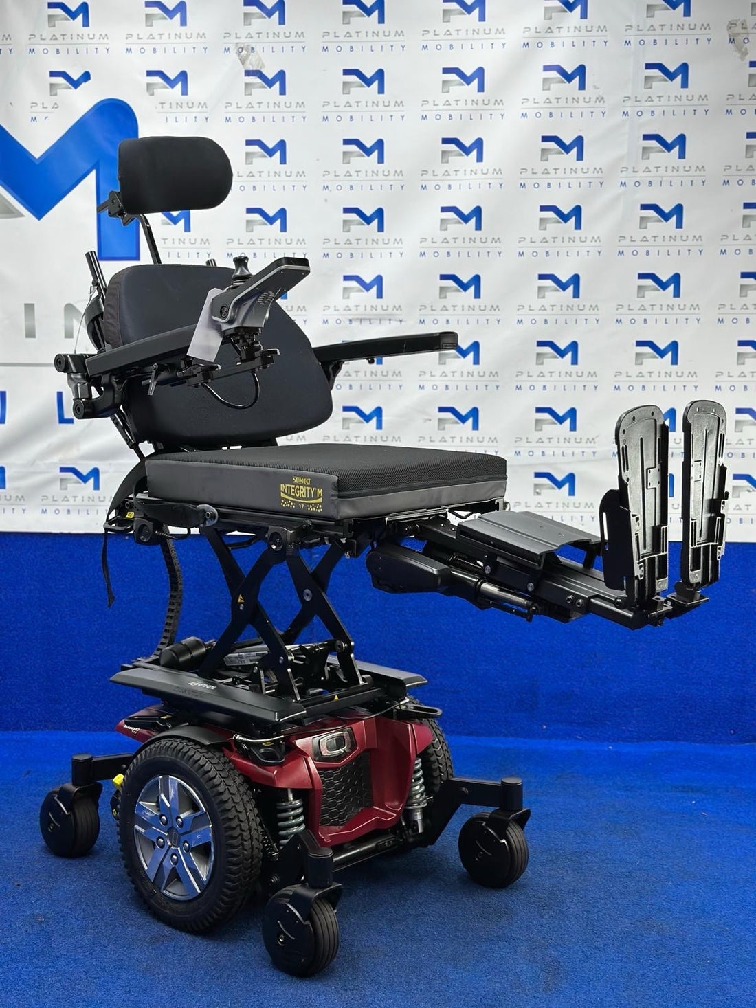 PRIDE QUANTUM Q6 EDGE 2.0 i-LEVEL 6 MPH ELECTRIC MOBILITY POWERCHAIR 1454