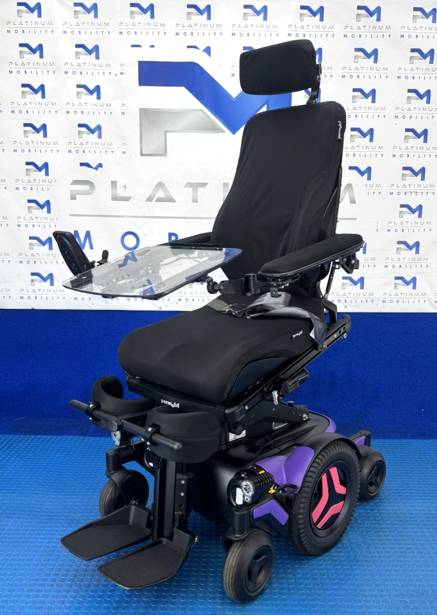 2025 Permobil M3 Corpus Powerchair Electric Rise, Tilt, Legs, Recline 6mph 2452