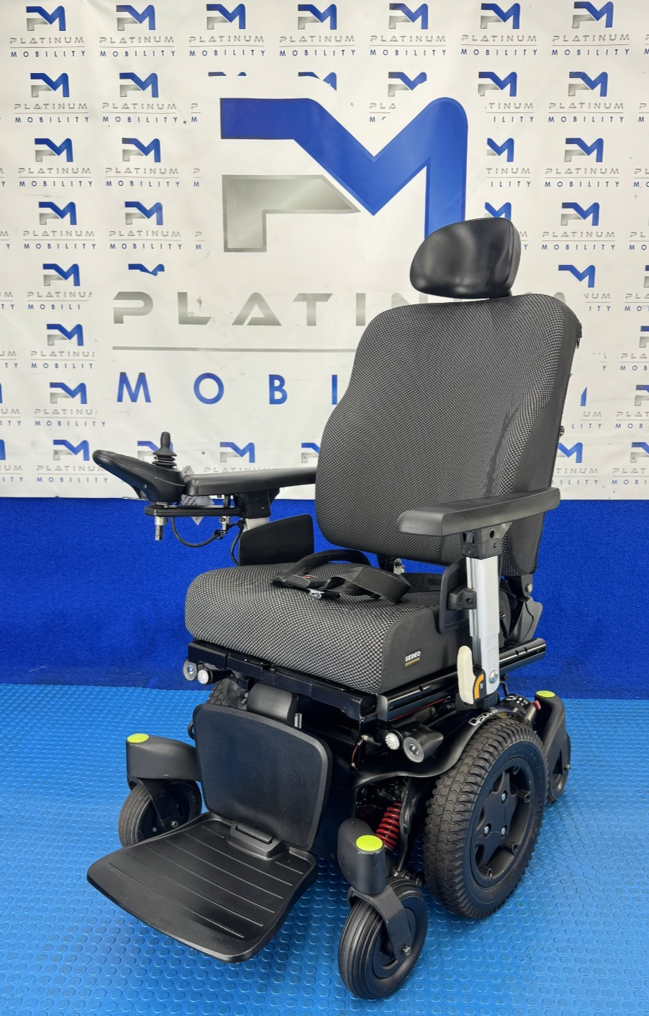 SUNRISE QUICKIE Q500M 6MPH ELECTRIC WHEELCHAIR TILT POWERCHAIR 2376
