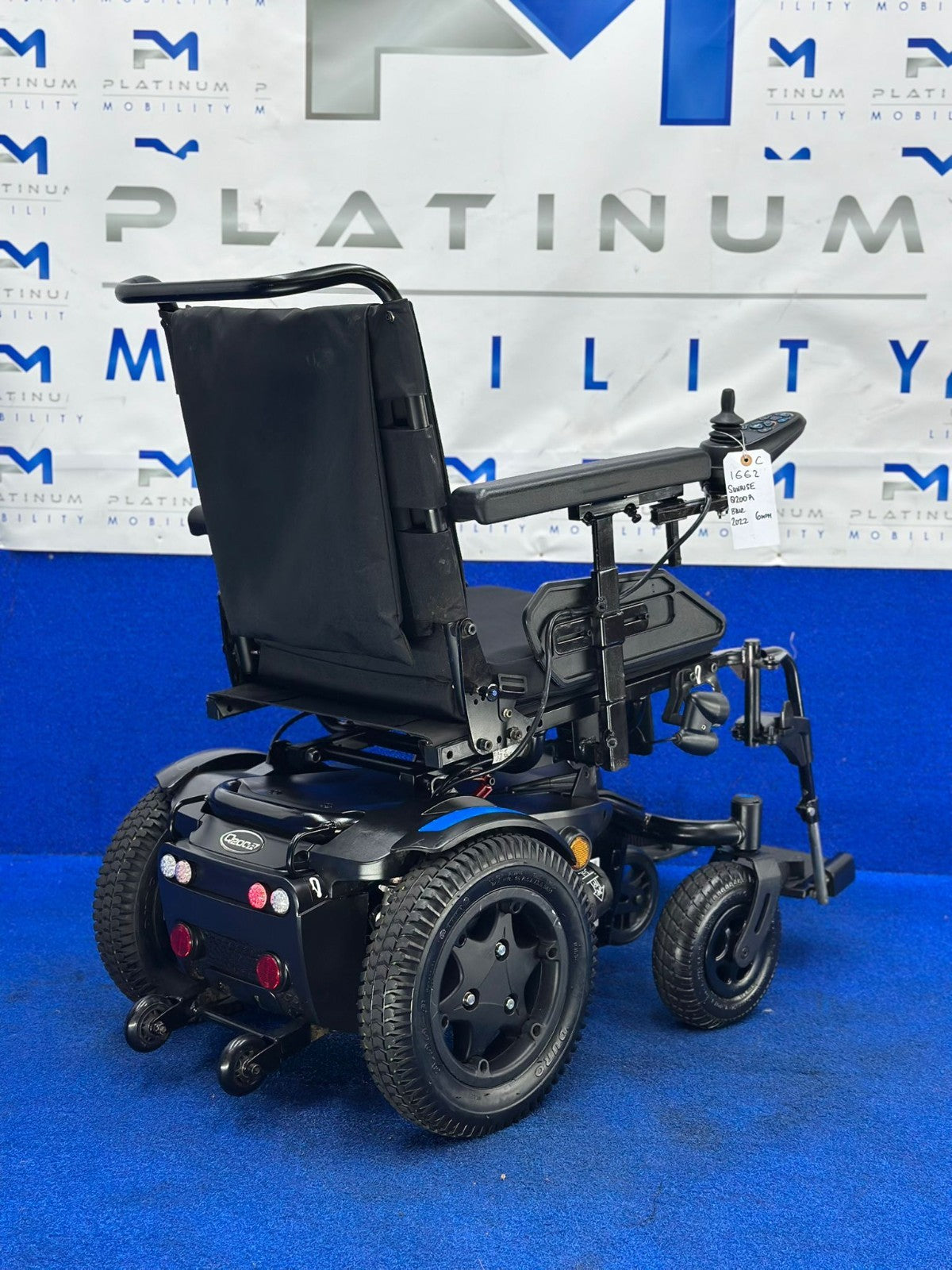SUNRISE Q200R RWD 6MPH ELECTRIC WHEELCHAIR MOBILITY SCOOTER POWERCHAIR 1662