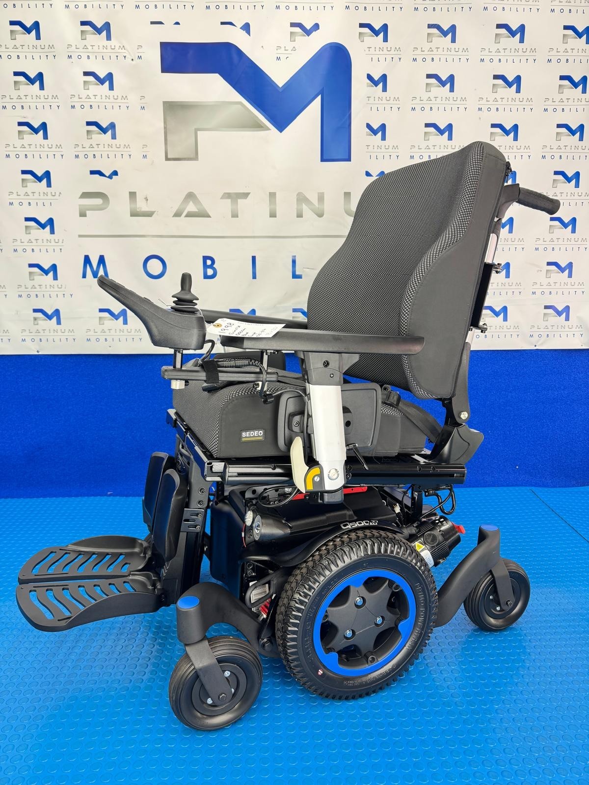 SUNRISE QUICKIE Q500M 6 MPH ELECTRIC MOBILITY POWERCHAIR WHEELCHAIR CHAIR 1998