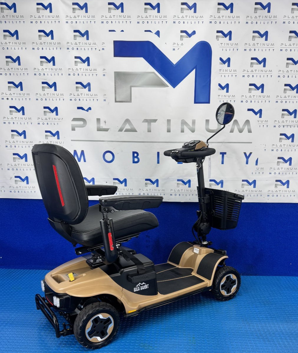 2025 Pride Baja Bandit 8mph Mobility Scooter Off Road Performance 2809