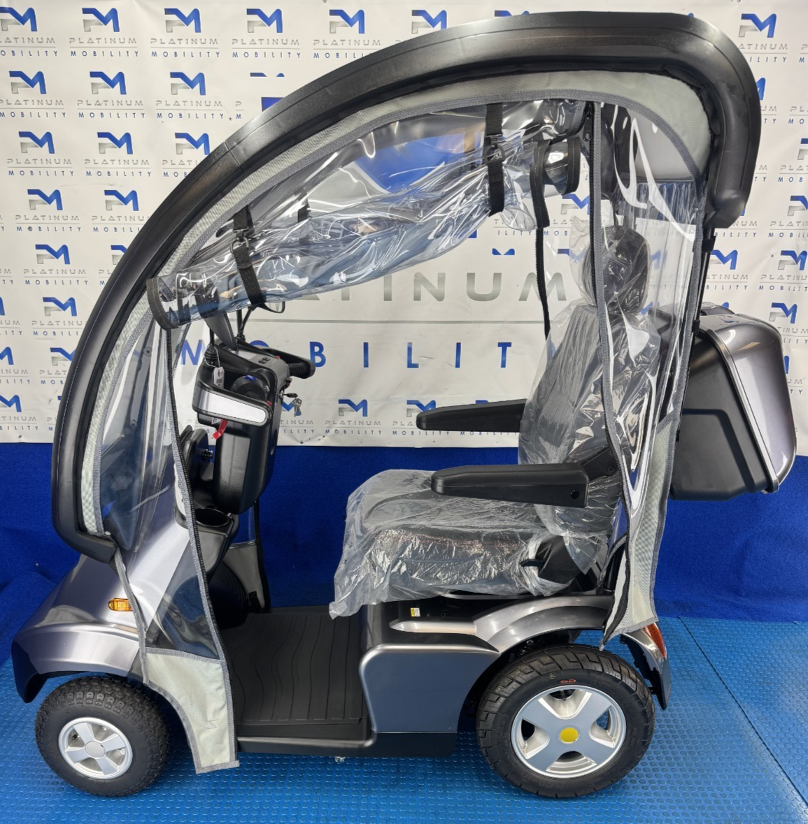 Ex Demo TGA Breeze S4 Canopy 8mph Road Large All Terrain Mobility Scooter 2562