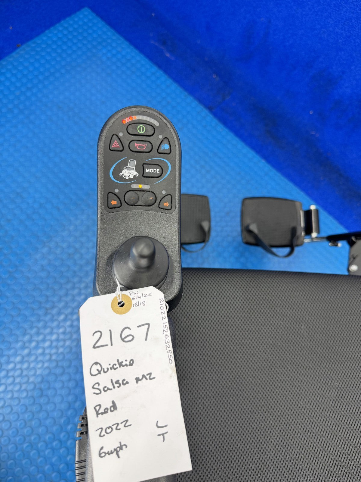 Sunrise Quickie Salsa M2 – 6mph Electric Mobility Wheelchair Powerchair 2167