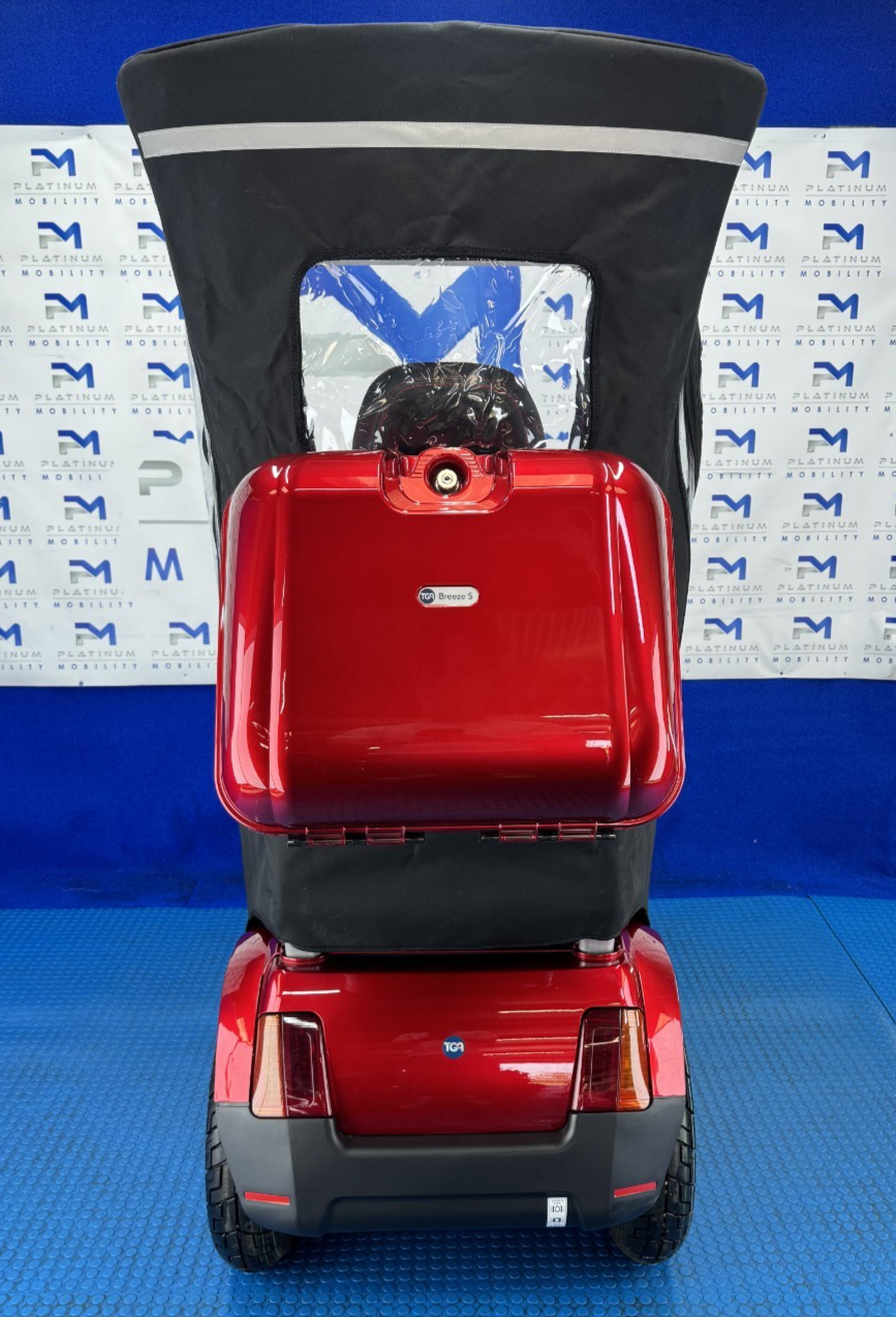 TGA Breeze S4 Canopy 8mph Road LARGE All Terrain Mobility Scooter 2334