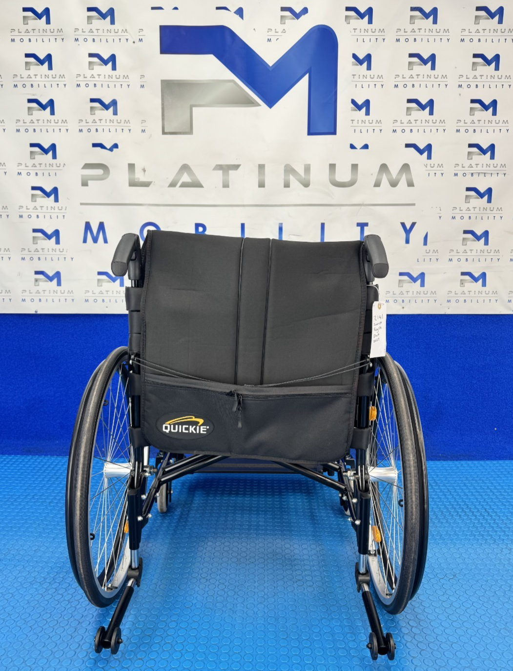 SUNRISE QUICKIE EASYLIFE R 17x17 MANUAL WHEELCHAIR LIGHTWEIGHT ACTIVE 2141