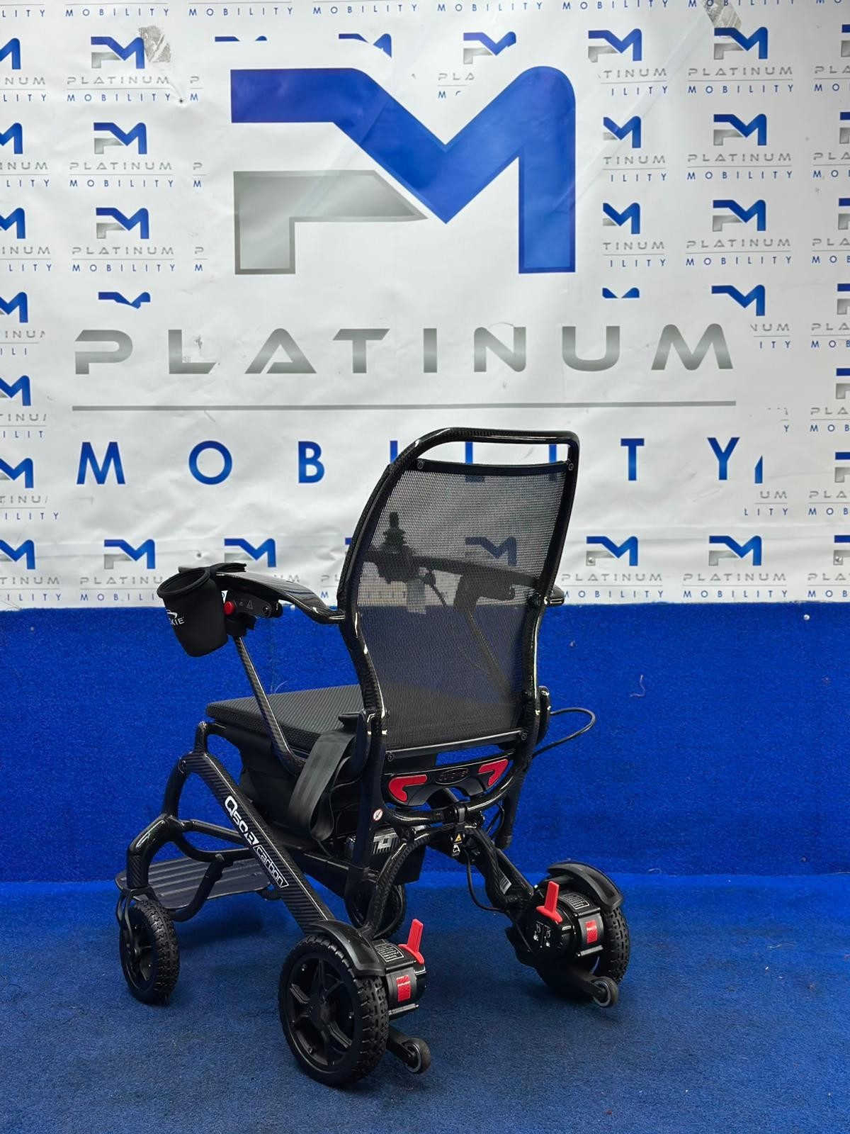 2024 QUICKIE Q50 R LIGHTWEIGHT CARBON FIBRE ELECTRIC POWERCHAIR FOLDING 4MPH