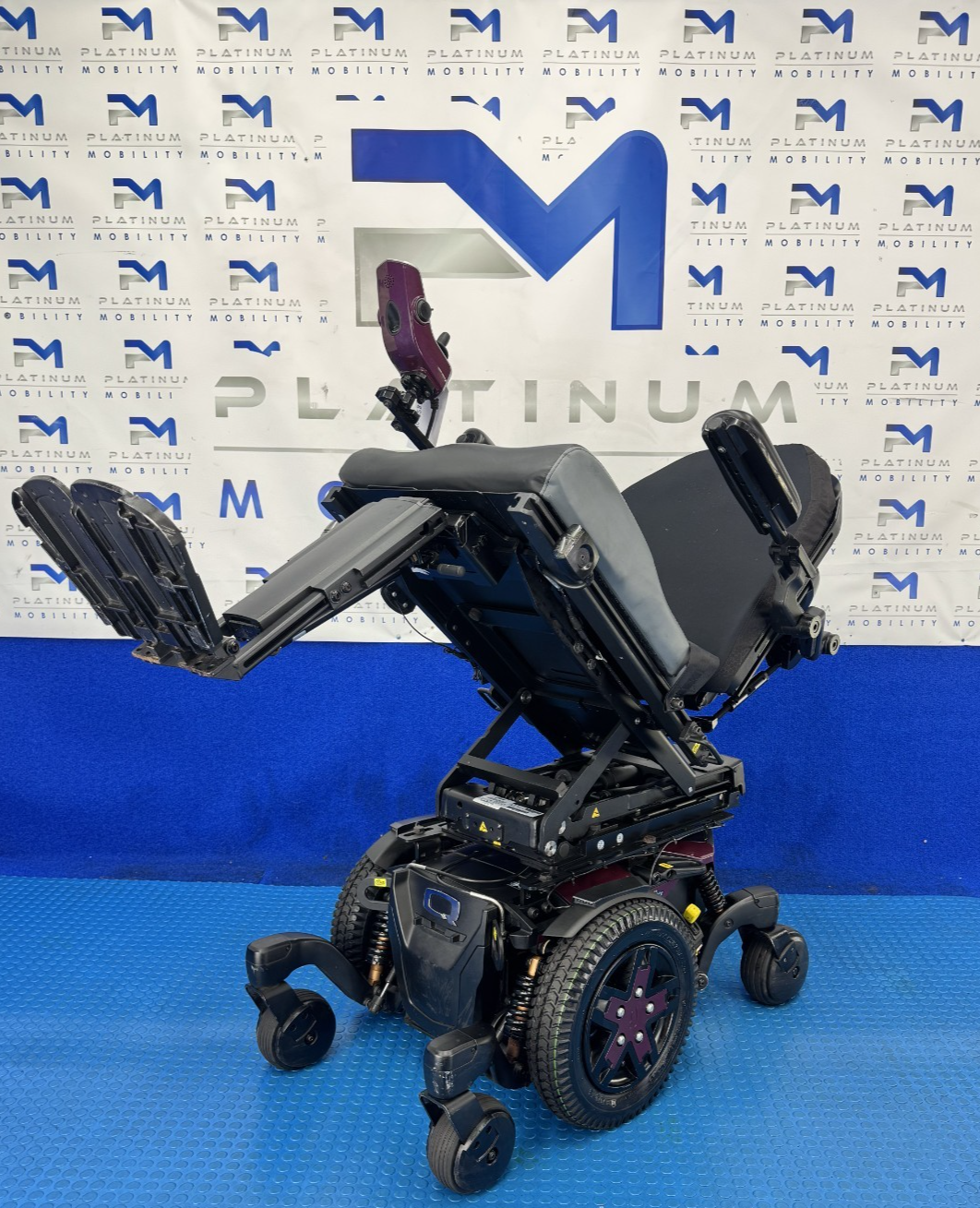 PRIDE QUANTUM EDGE 3 STRETTO 6MPH ELECTRIC POWER WHEELCHAIR POWERCHAIR 2774