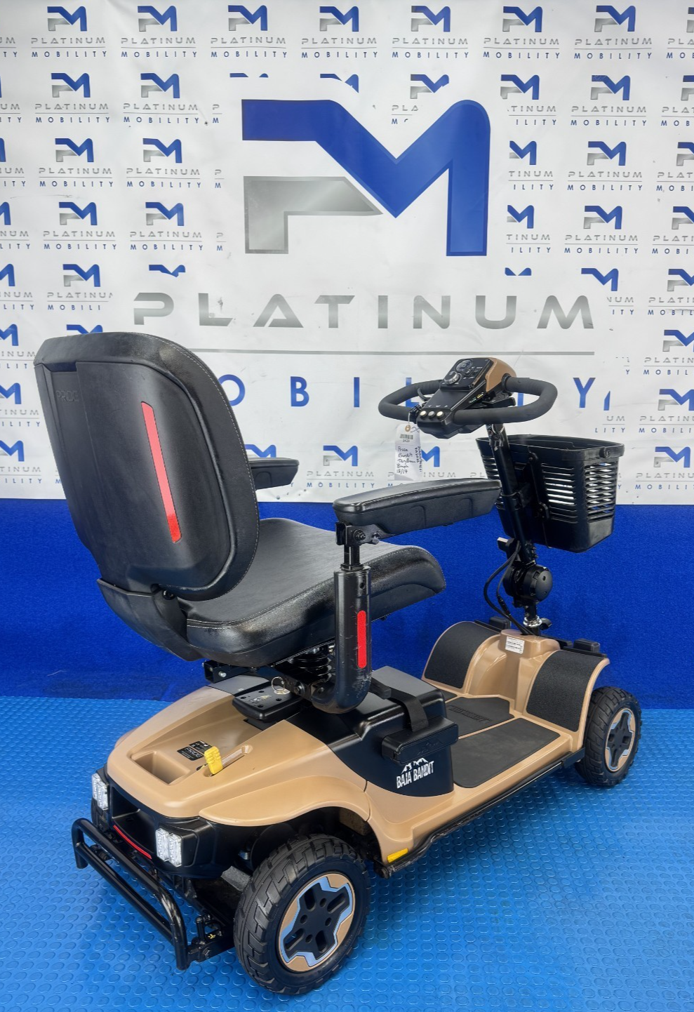 Pride Baja Bandit 8mph Mobility Scooter Off Road Performance 2423