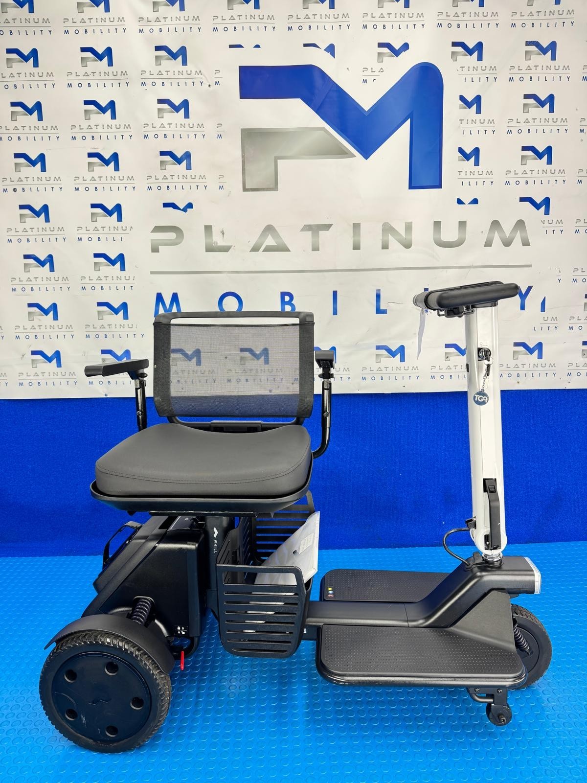 2024 TGA Whill R 3 Wheel Portable Boot Mobility Scooter Dual Motor Suspension