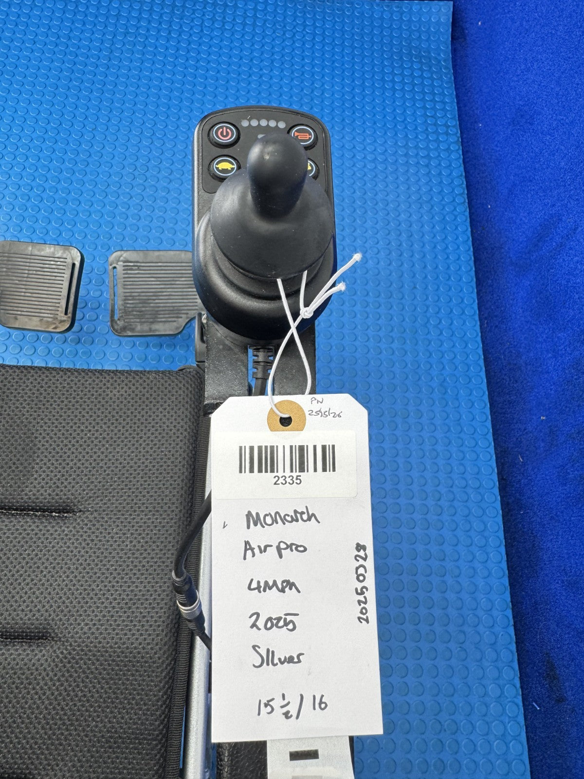 MONARCH AIR PRO LIGHTWEIGHT FOLDING POWERCHAIR 12.5KG TRAVEL 2335