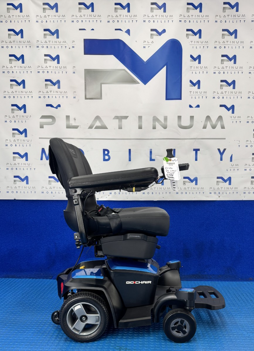 2025 Pride Go Chair 4mph Electric Powerchair Lightweight Transportable RWD 2914