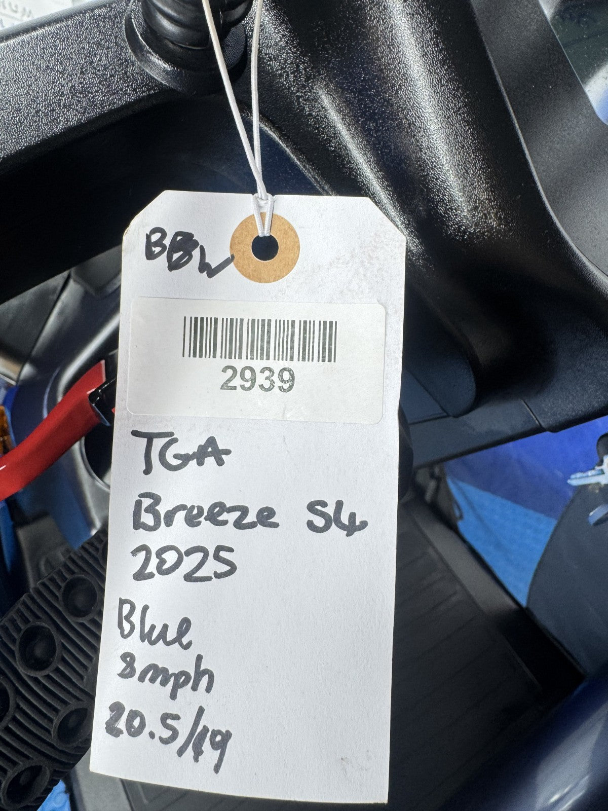 2025 TGA Breeze S4 Canopy 8mph Road All Terrain Mobility Scooter 2939