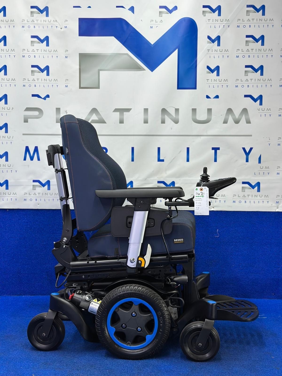 2024 Quickie Q500 M Powerchair – 6mph Riser Electric Wheelchair by Sunrise 1431