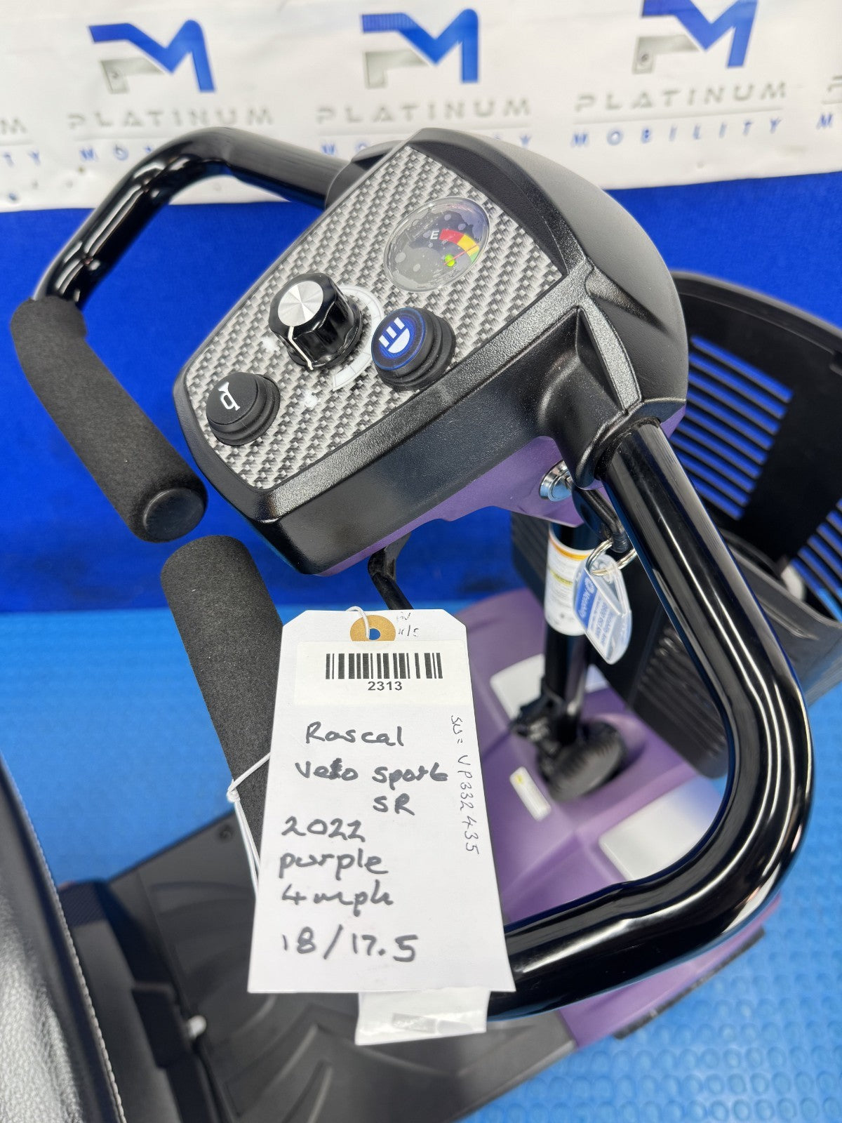 Rascal Veo Sport SR | Luxury Transportable Mobility Scooter 4mph - 2313