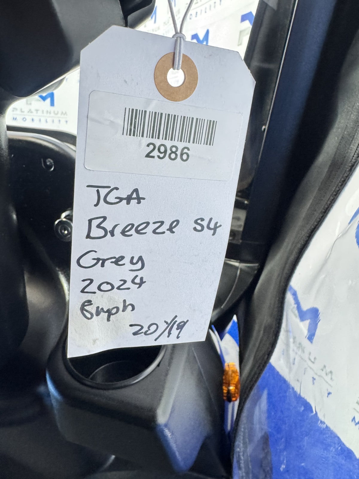 2024 TGA Breeze S4 Canopy 8mph Road All Terrain Mobility Scooter 2986