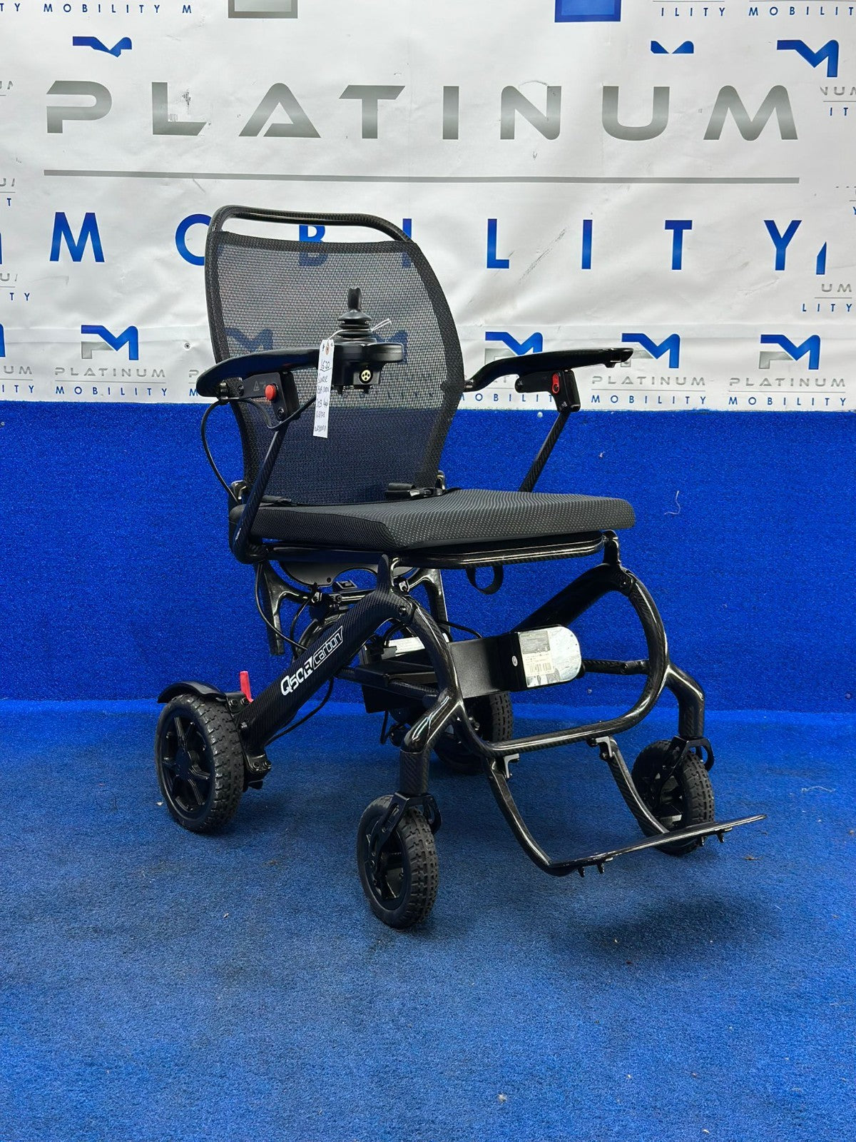QUICKIE Q50R LIGHTWEIGHT CARBON FIBRE ELECTRIC POWERCHAIR FOLDING 4MPH 1620