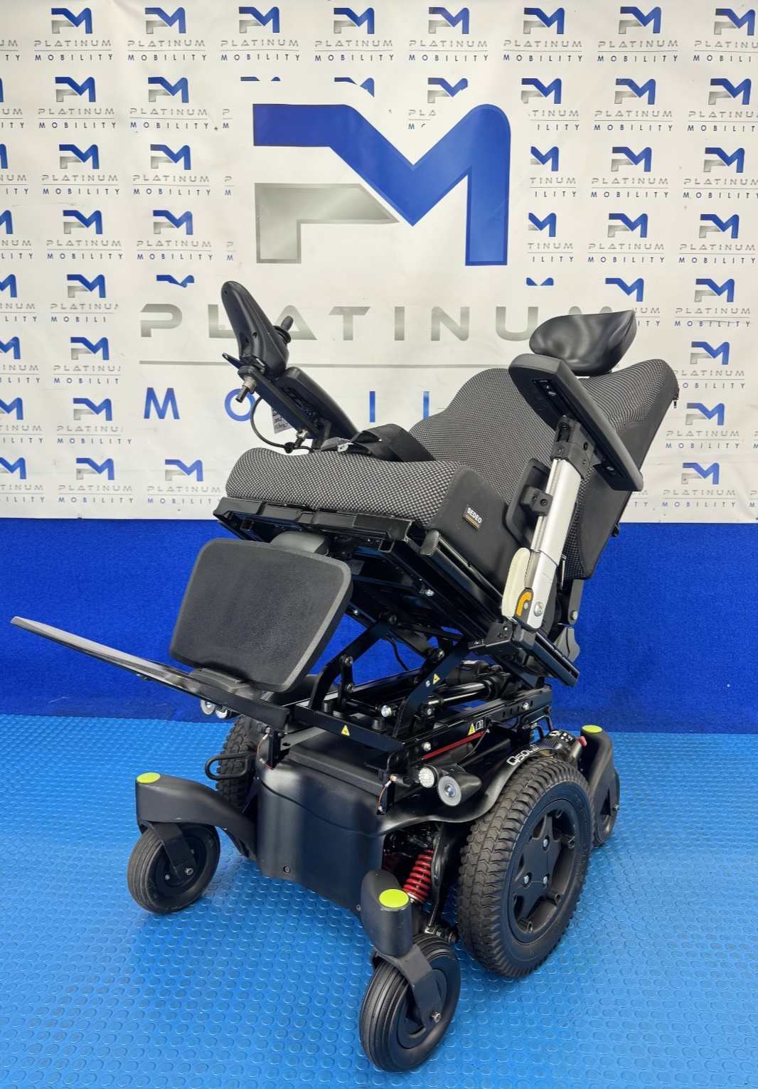 SUNRISE QUICKIE Q500M 6MPH ELECTRIC WHEELCHAIR TILT POWERCHAIR 2376