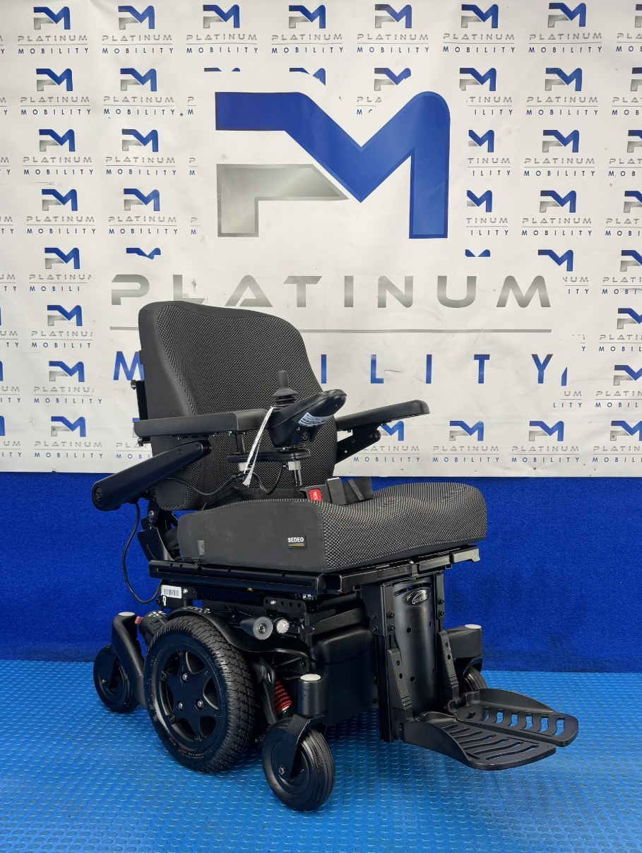SUNRISE QUICKIE Q500M 6MPH ELECTRIC WHEELCHAIR RISER TILT POWERCHAIR 2455