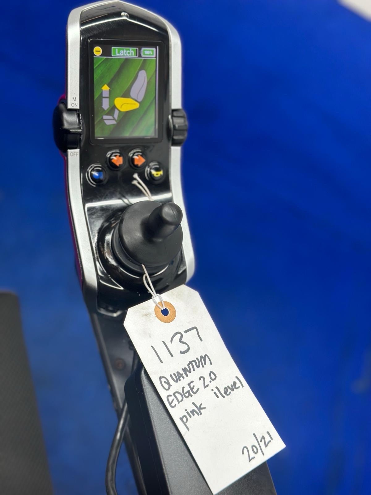 PRIDE QUANTUM Q6 EDGE 2.0 i-LEVEL 6 MPH ELECTRIC MOBILITY POWERCHAIR 1137