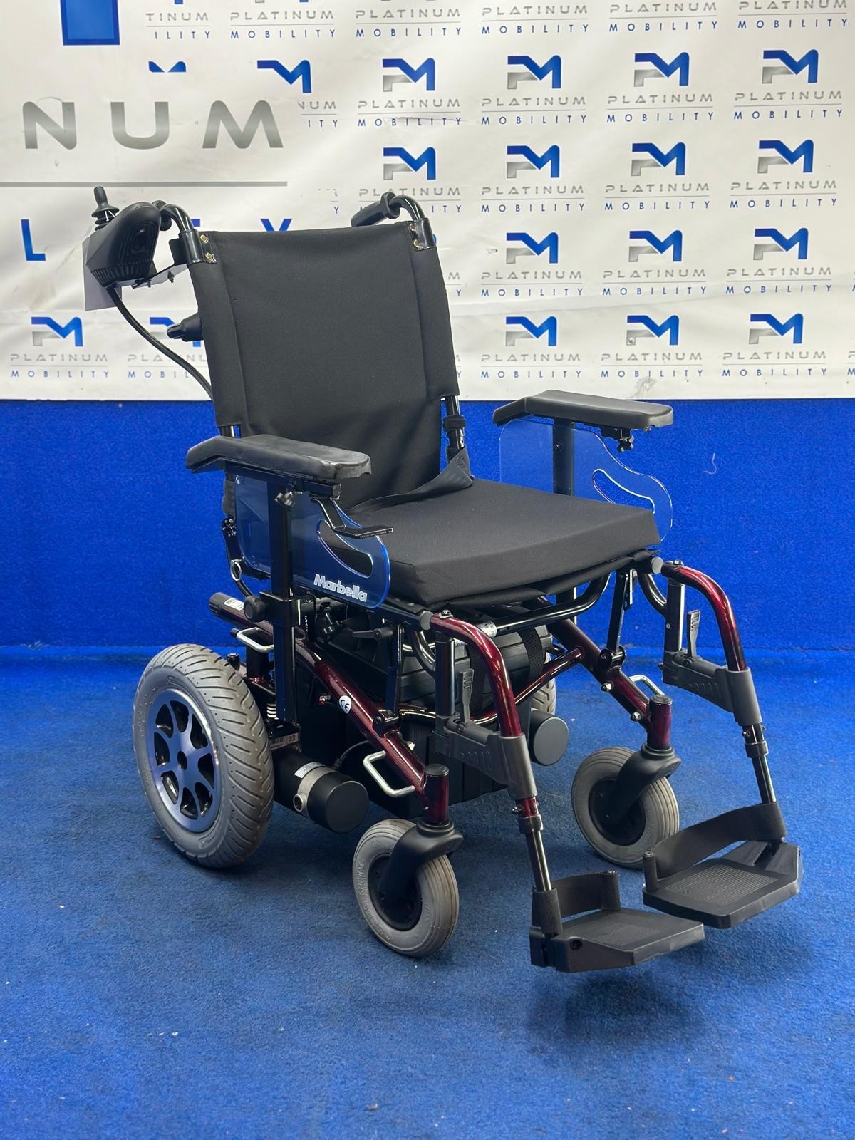 Roma Marbella Powerchair – 4mph Attendant Electric Wheelchair (1255)