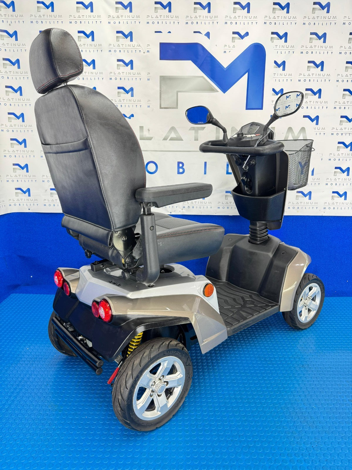 Kymco Maxer Electric Mobility Scooter - All Terrain, 31 Stone, 8mph