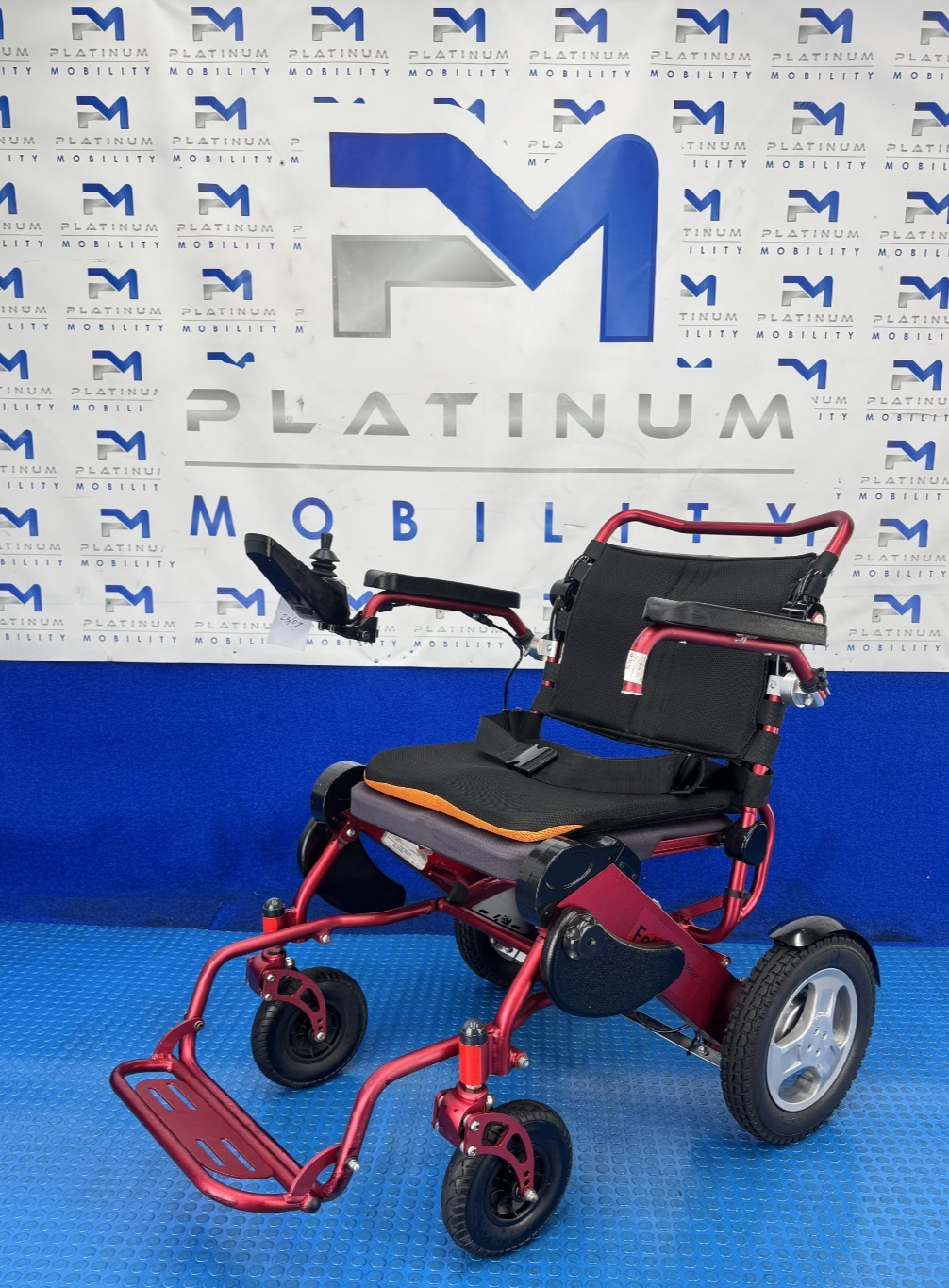 Foldalite Trekker Folding Mobility Chair 4 Mph Lithium Battery 2525