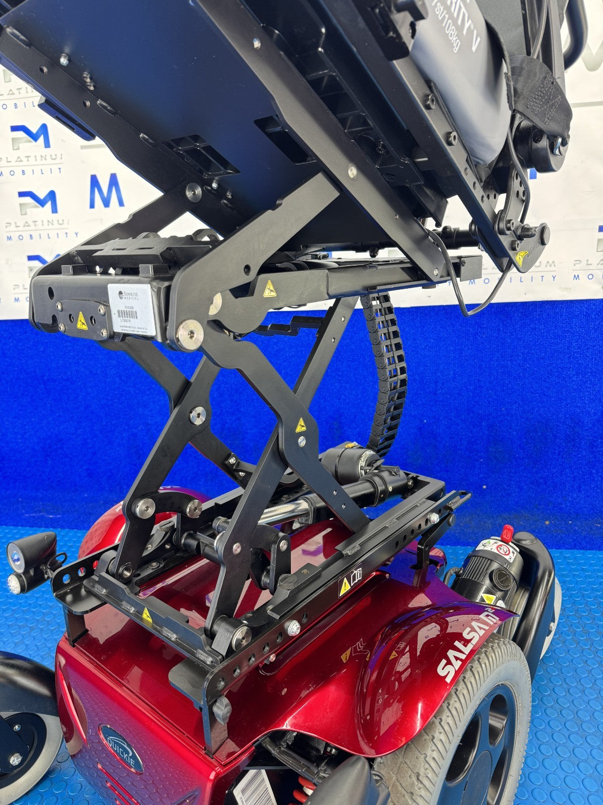 Sunrise Quickie Salsa M2 – 6mph Electric Mobility Wheelchair Powerchair 2167