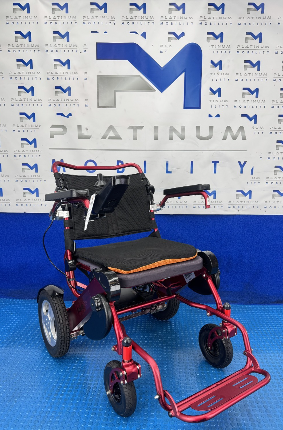 Foldalite Trekker Folding Mobility Chair 4 Mph Lithium Battery 2525