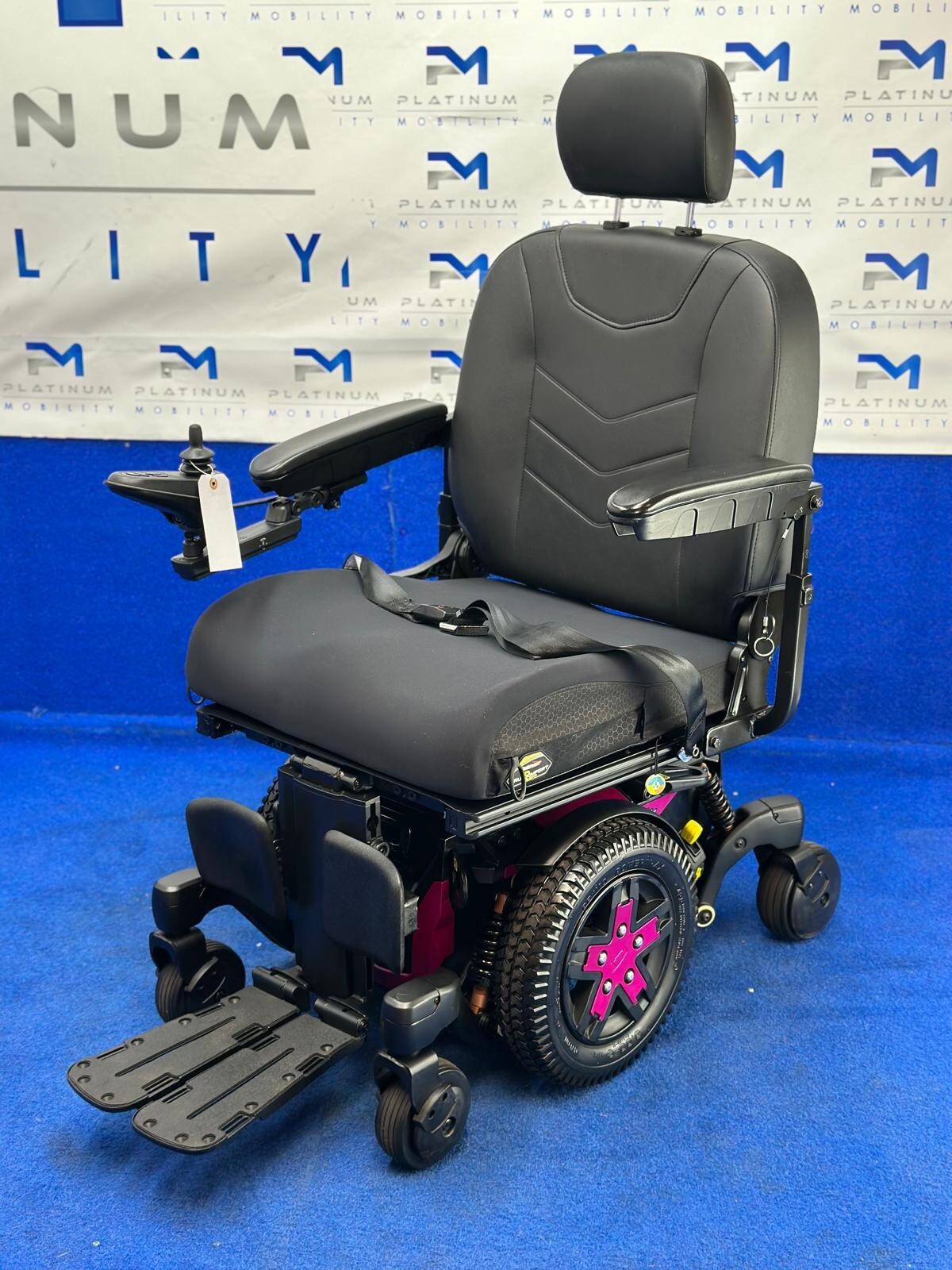 PRIDE QUANTUM Q6 EDGE 3 STRETTO 4 MPH ELECTRIC POWER WHEELCHAIR POWERCHAIR 996