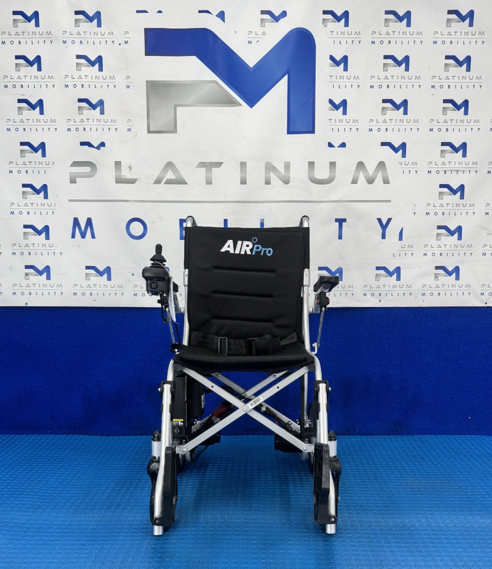 MONARCH AIR PRO LIGHTWEIGHT FOLDING POWERCHAIR 12.5KG TRAVEL 2338