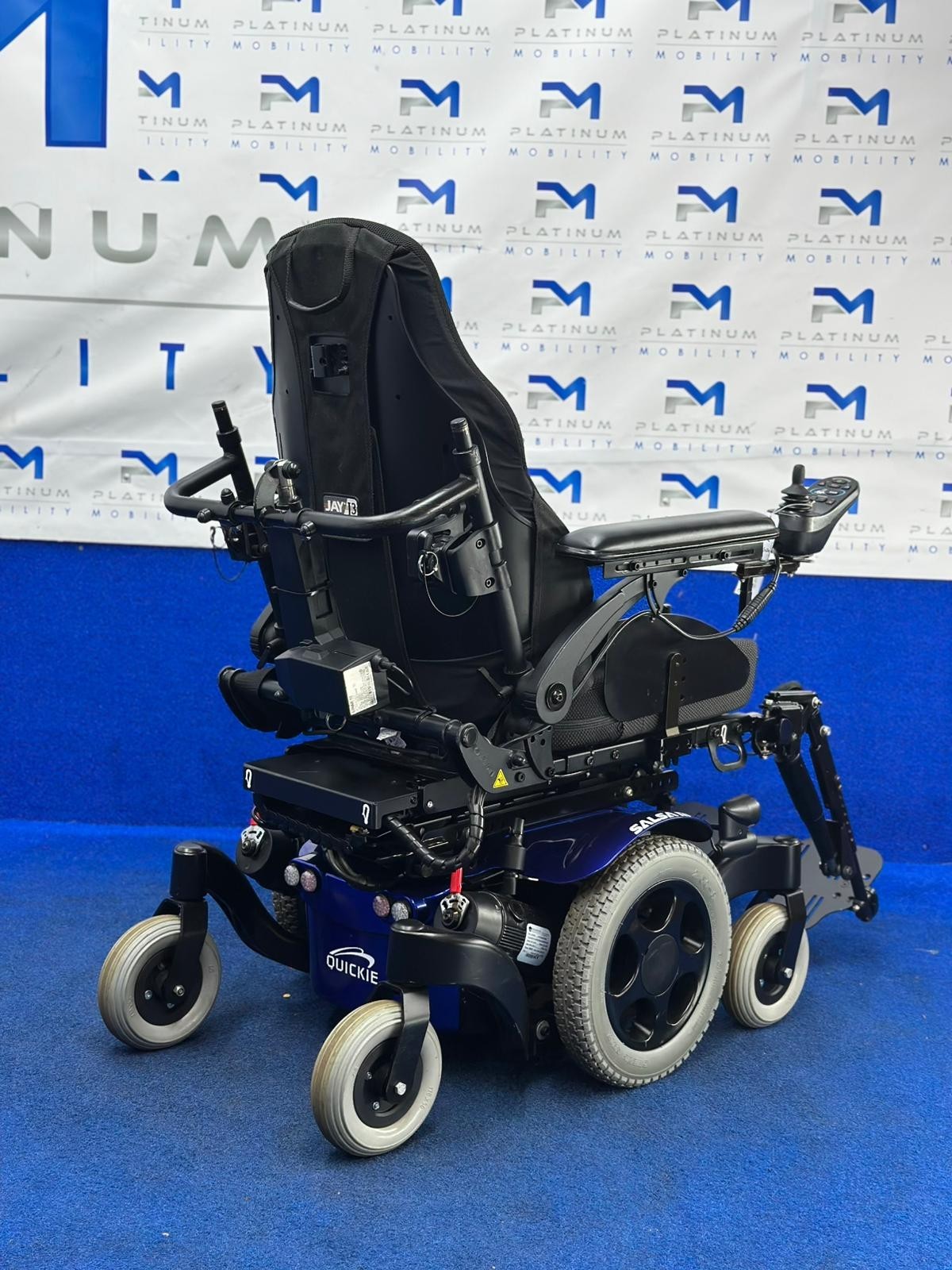 Sunrise Quickie Salsa M2 – 4mph Electric Mobility Wheelchair Powerchair (1482)