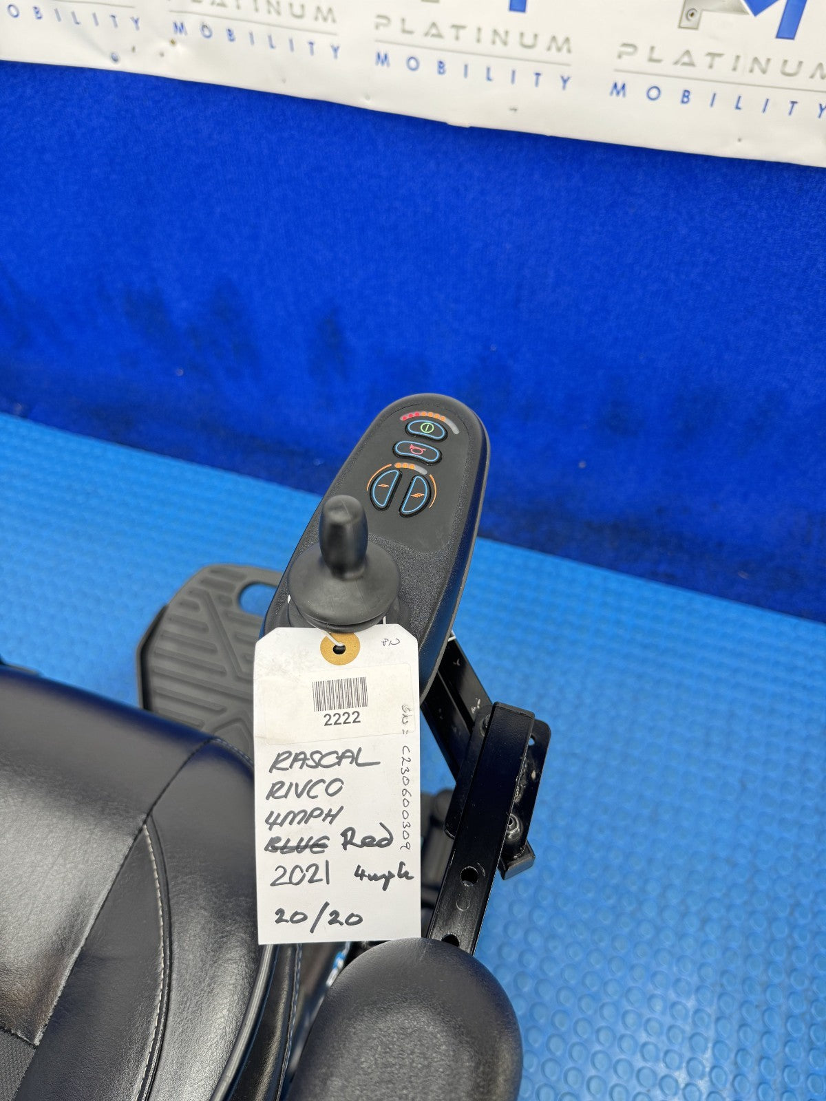 Electric Mobility Rascal Rivco 4mph Powerchair Electric Wheelchair Mobility 2222