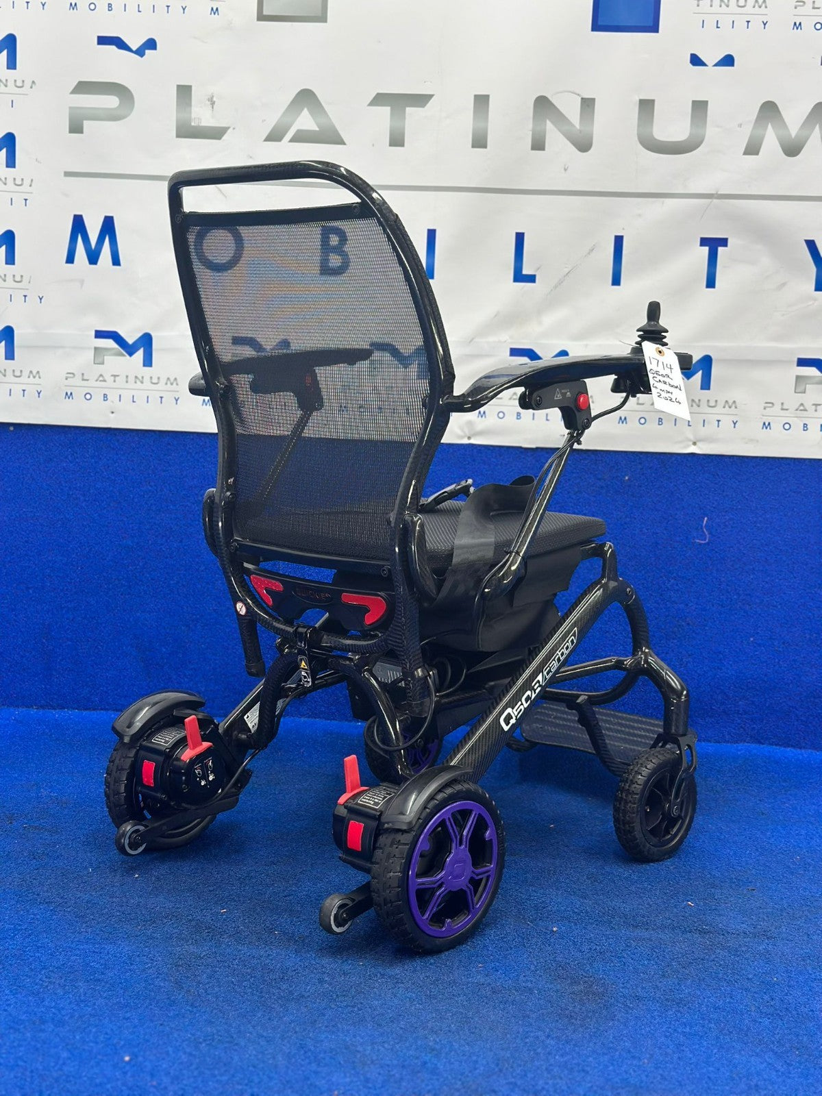 Sunrise QUICKIE Q50R CARBON FIBRE ELECTRIC POWERCHAIR FOLDING 4MPH