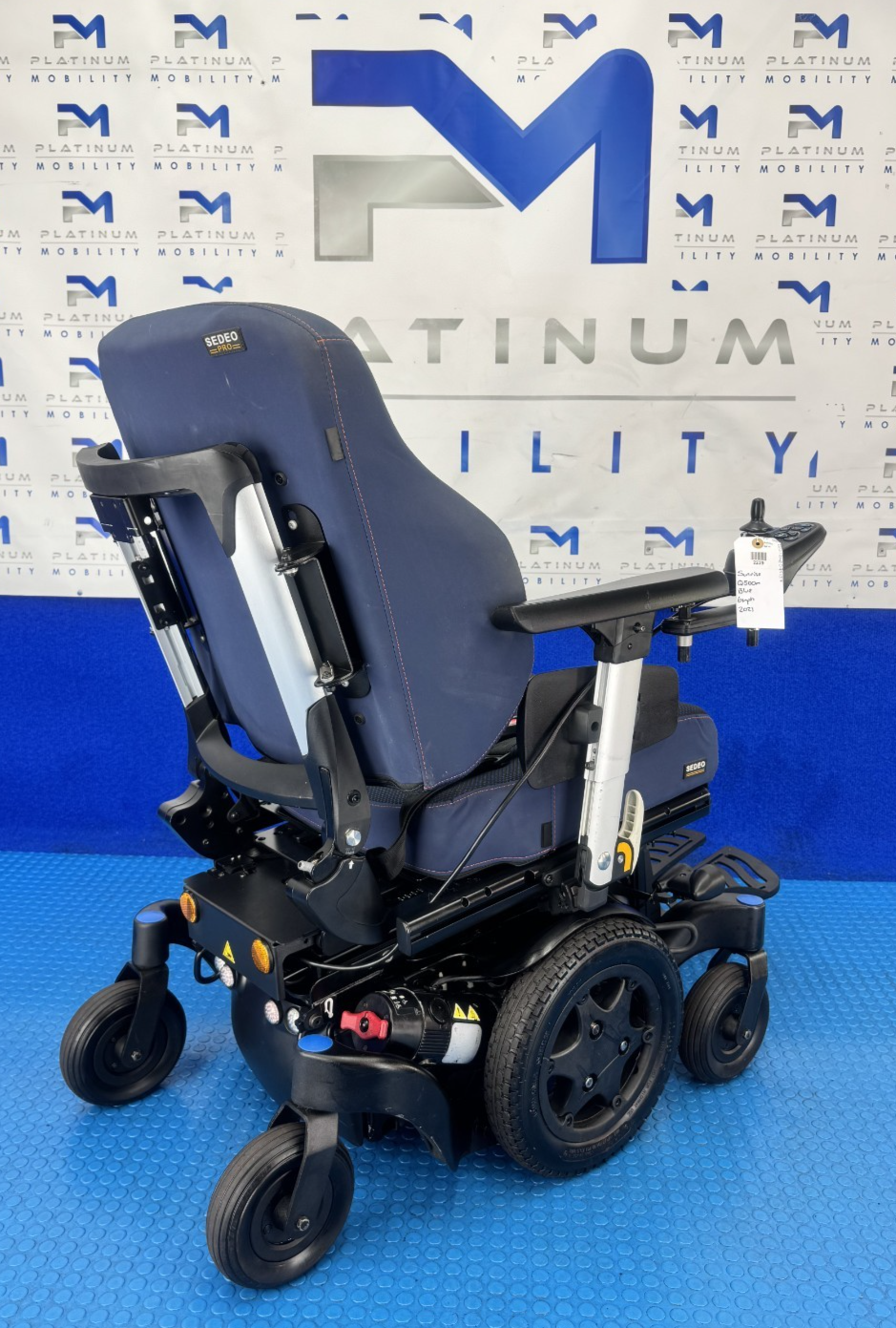SUNRISE QUICKIE Q500M 6MPH ELECTRIC WHEELCHAIR TILT AND RISER POWERCHAIR 2239
