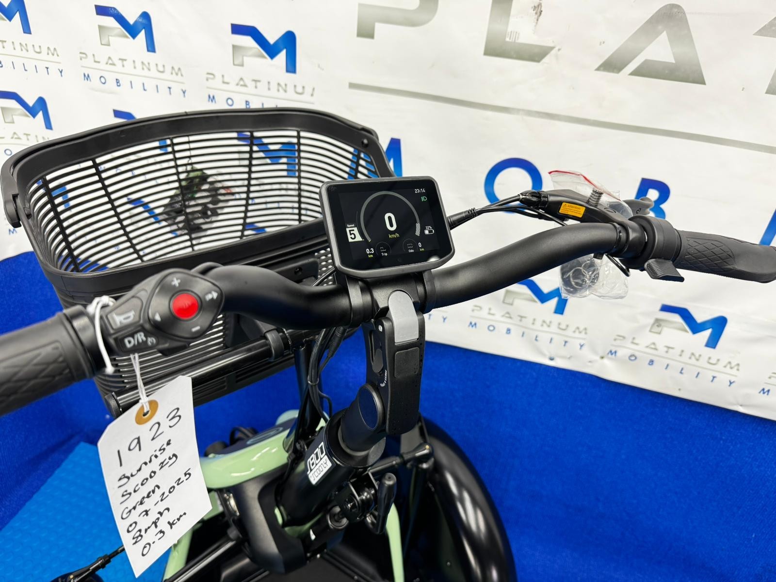 EX Display Sunrise S800 Scoozy 8mph All Terrain Electric Mobility Scooter 1923