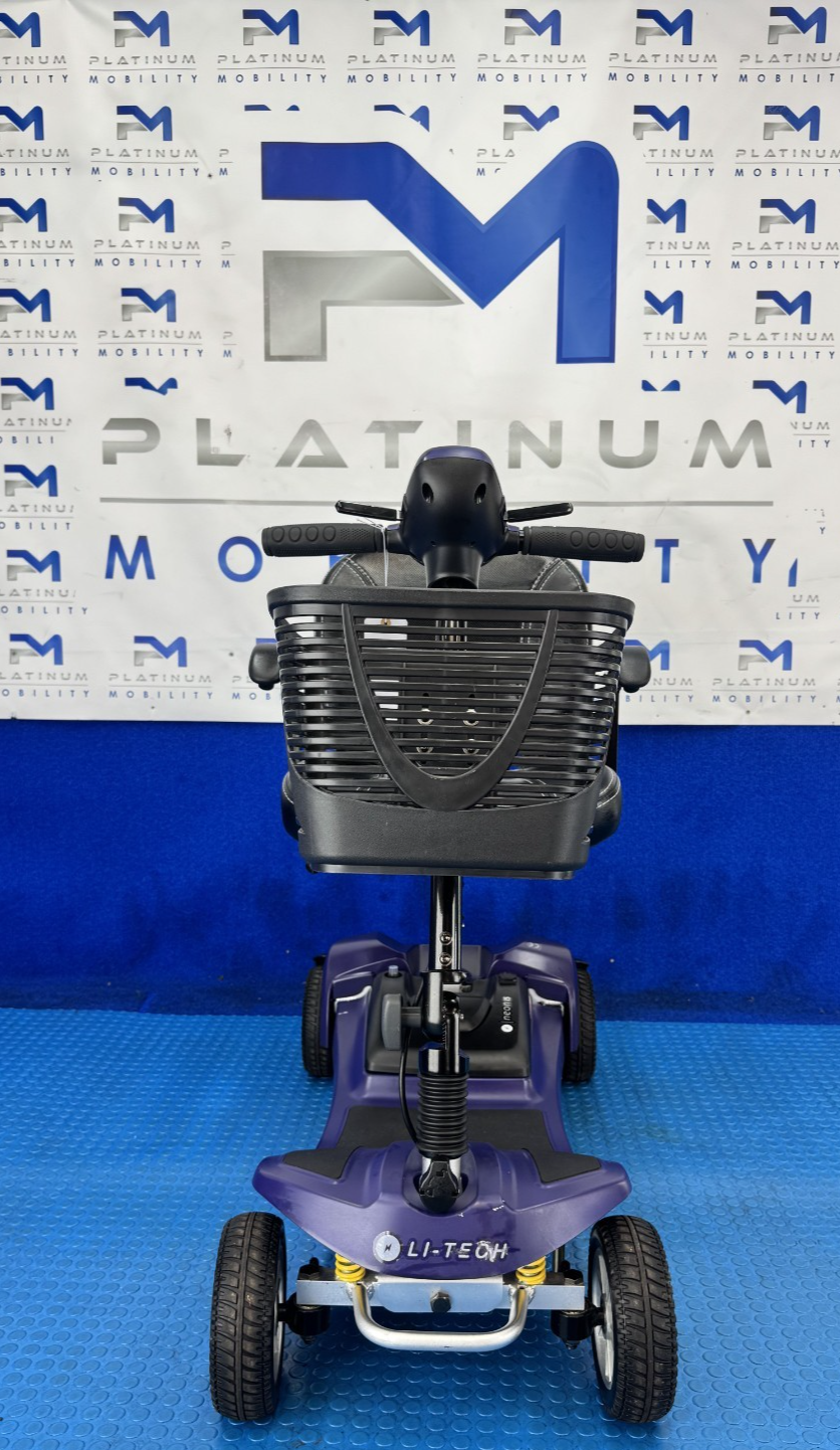 Li-Tech Air Folding Mobility Scooter Lithium Battery 4mph 2704