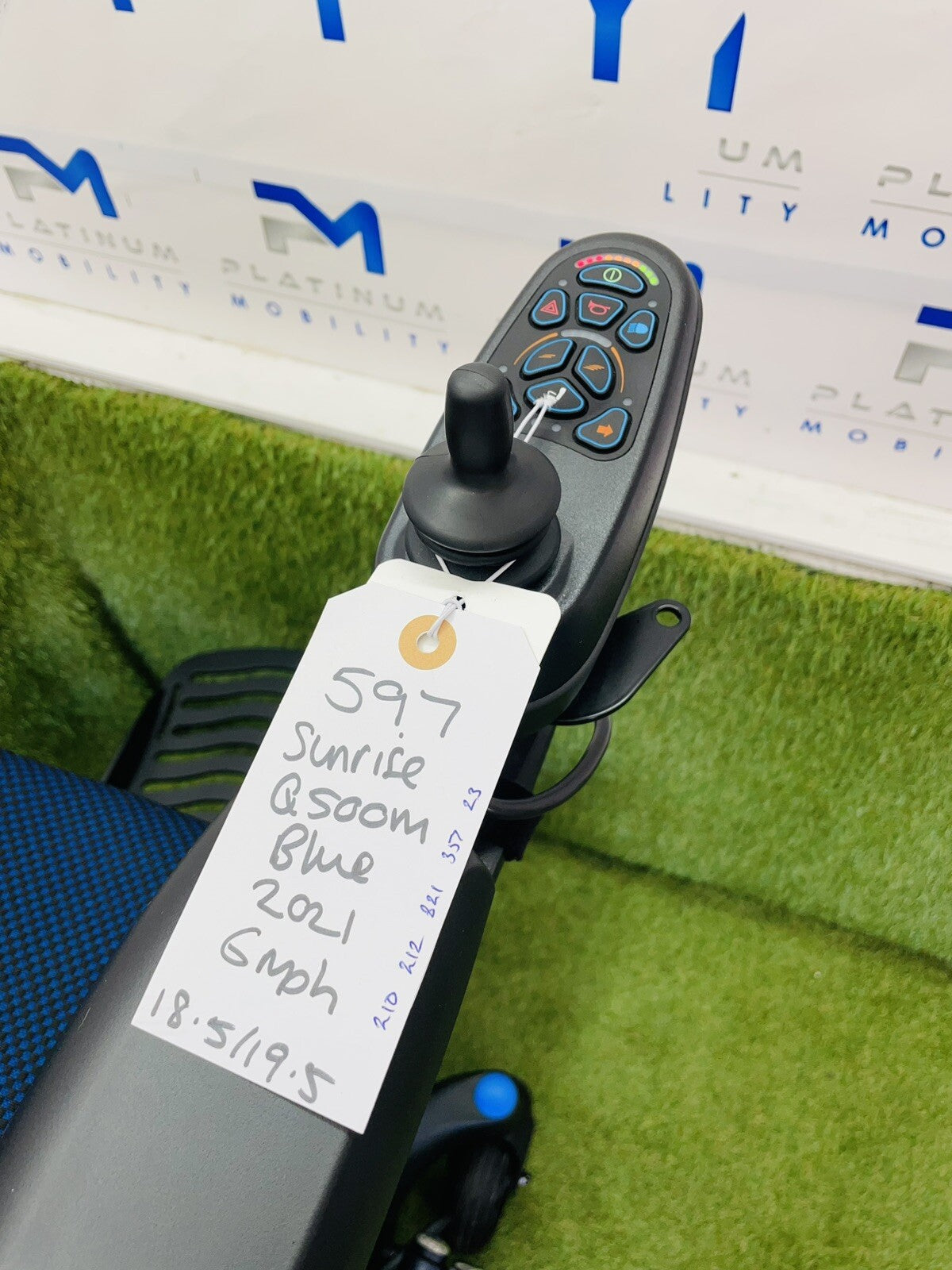 2021 SUNRISE QUICKIE Q500M 6MPH ELECTRIC RISE MOBILITY POWERCHAIR WHEELCHAIR 597