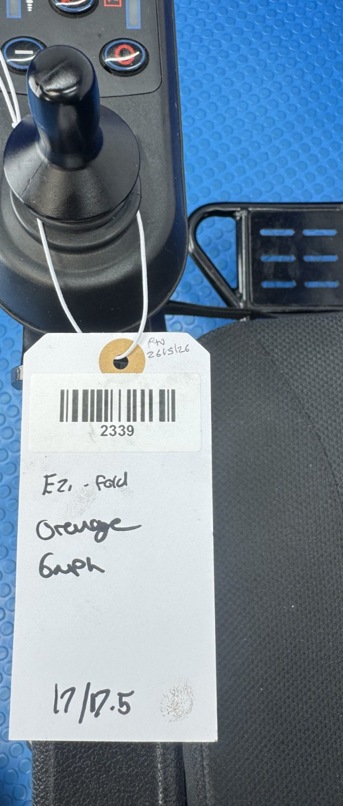 Monarch MM Ezi-Fold 4 MPH Folding Lightweight Lithium Portable Powerchair 2339