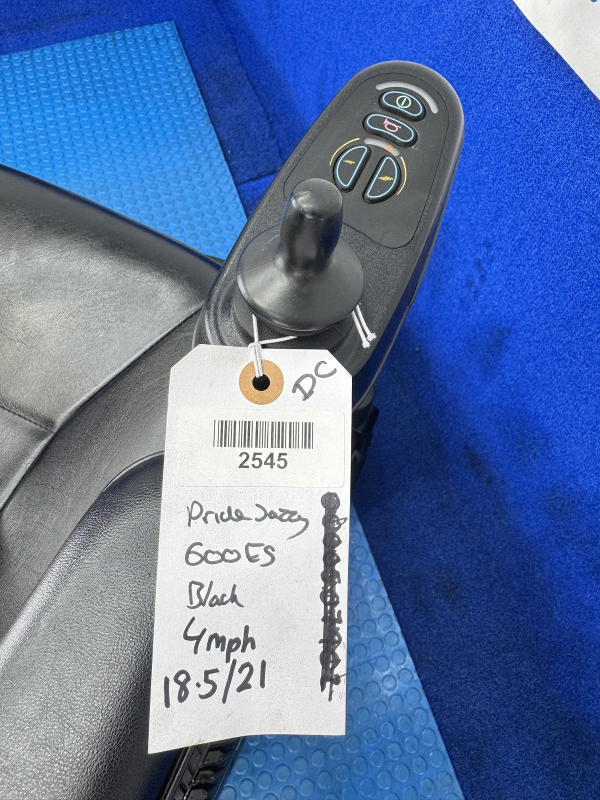 Pride Jazzy 600 ES Electric Wheelchair 4mph New Batteries 2545