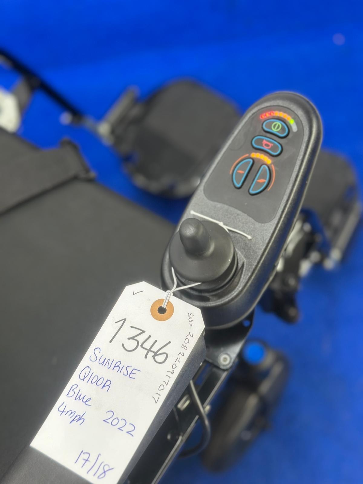 SUNRISE Quickie Q100R 4 MPH Mobility Electric Wheelchair Powerchair 1346