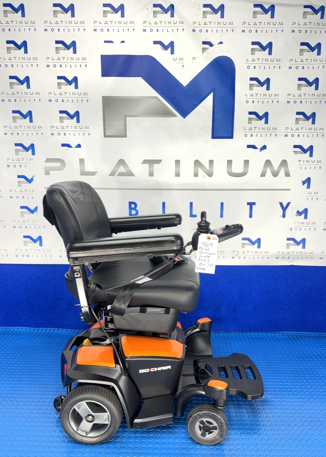 Pride Go Chair Powerchair – 4mph RWD Transportable Electric Wheelchair 969