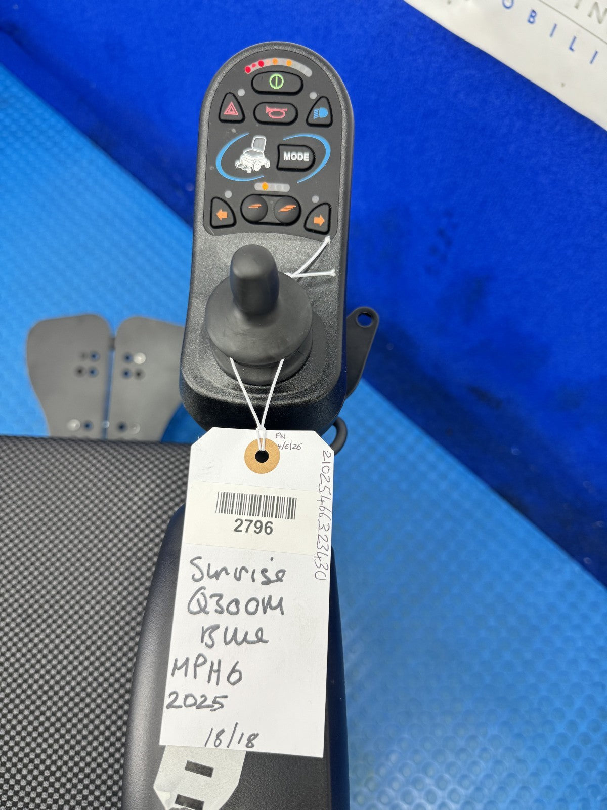2025 Sunrise Quickie Q300M Powerchair 6 mph Riser, Tilt Electric Wheelchair 2796