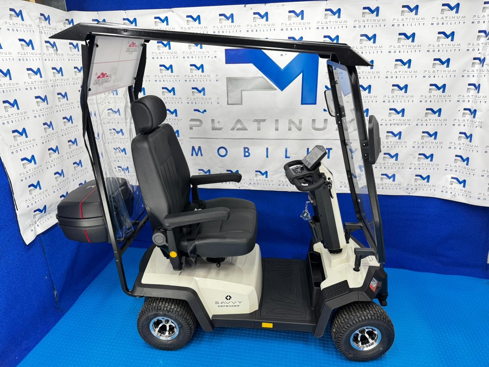 ⭐️SCOOTERPAC SAVVY DEFENDER⭐️ All Terrain Mobility Scooter with Hard Top Canopy