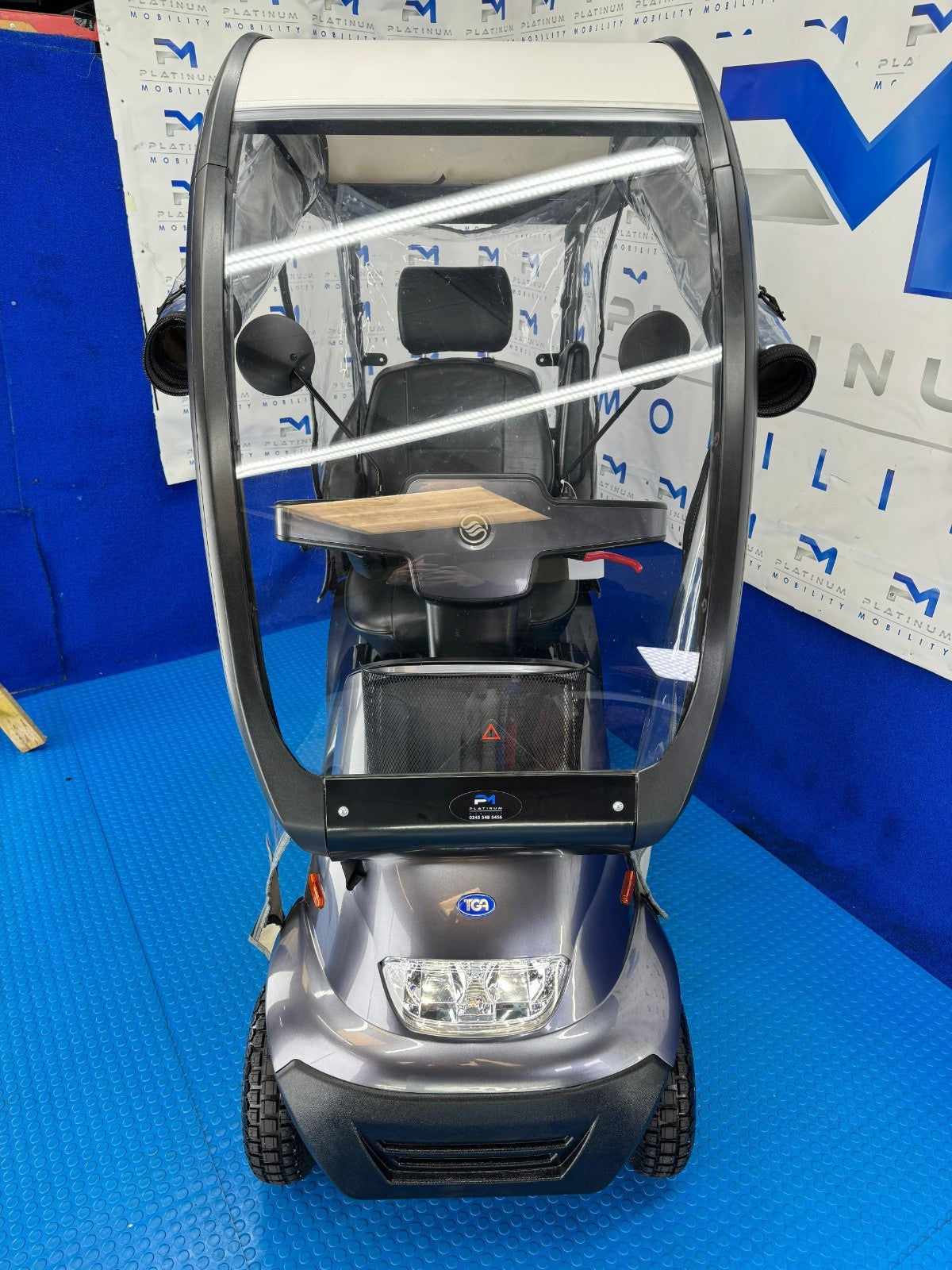 TGA Breeze S4 Canopy 8mph Road LARGE All Terrain Mobility Scooter Buggy 2100