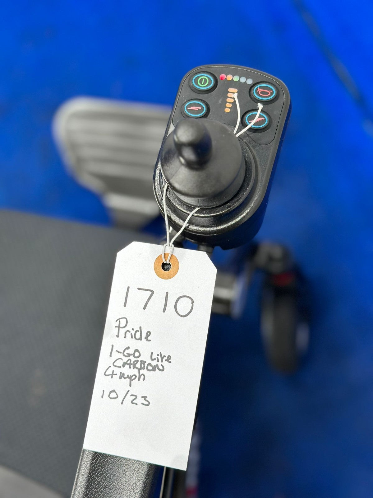 Pride I Go Lite Carbon Fibre Lightweight Portable Powerchair 18kg 4mph