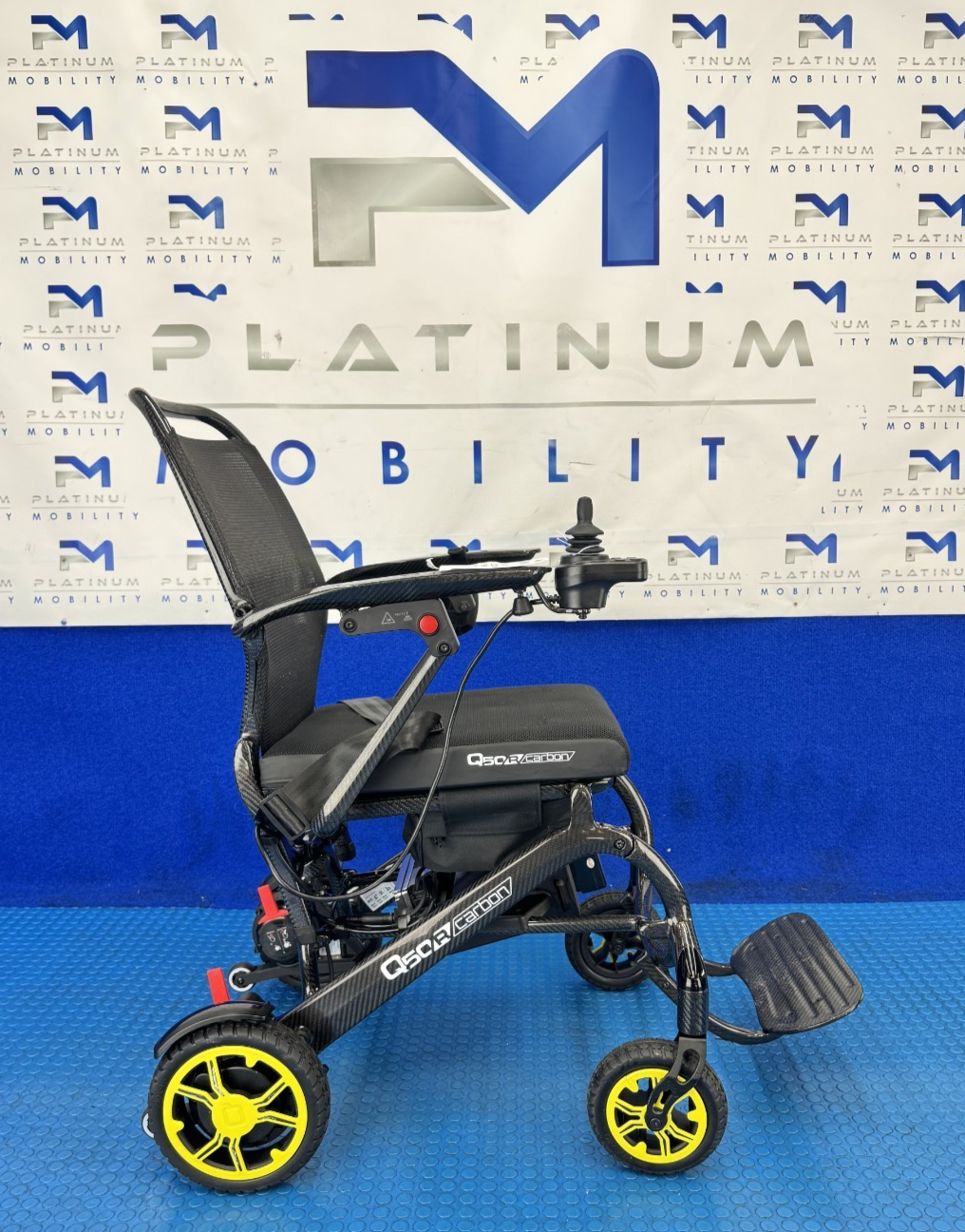 Sunrise Quickie Q50R 14KG Carbon Fibre Electric Wheelchair Powerchair 4MPH 2317