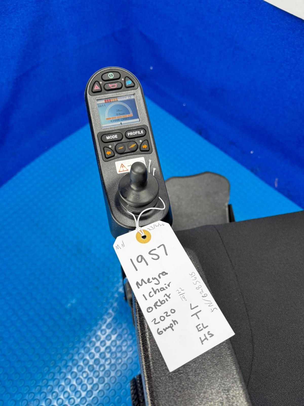 Meyra iChair Orbit RS 6MPH Electric Wheelchair Powerchair Stand Assist - 1957