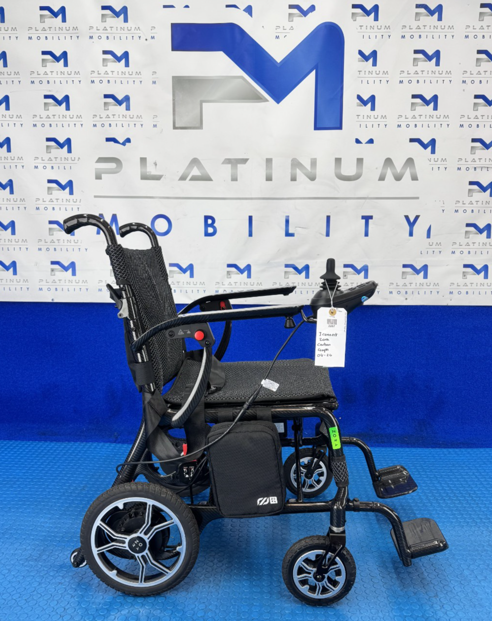 ICONNECT ZORA CARBON Folding Lightweight Powerchair  2267