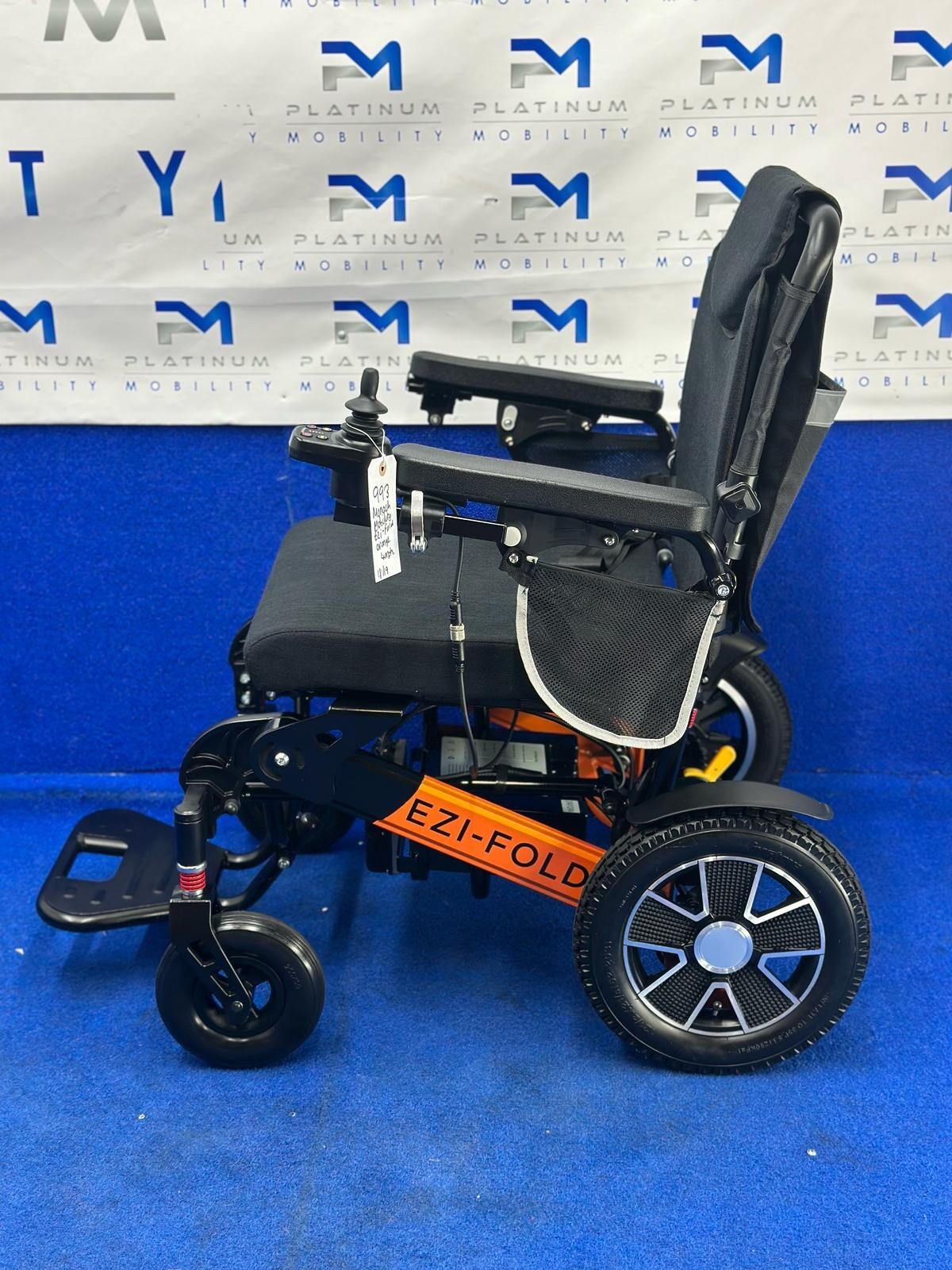 Monach Ezi-FOLD PRO 4 MPH FOLDING ELECTRIC WHEELCHAIR POWERCHAIR REMOTE CONTROL